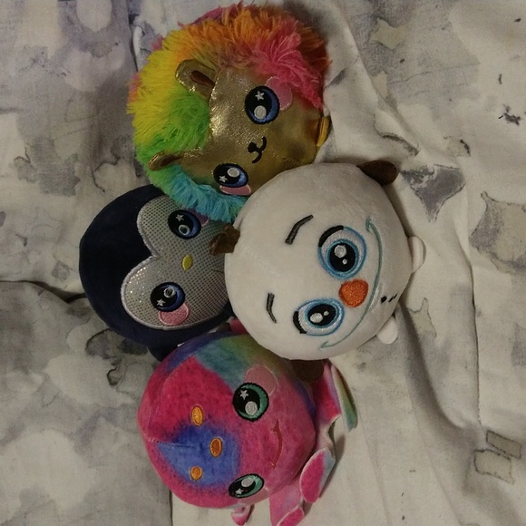 Squeezmals bundle lot of 4 Balls 3.5 inches - Picture 16 of 16